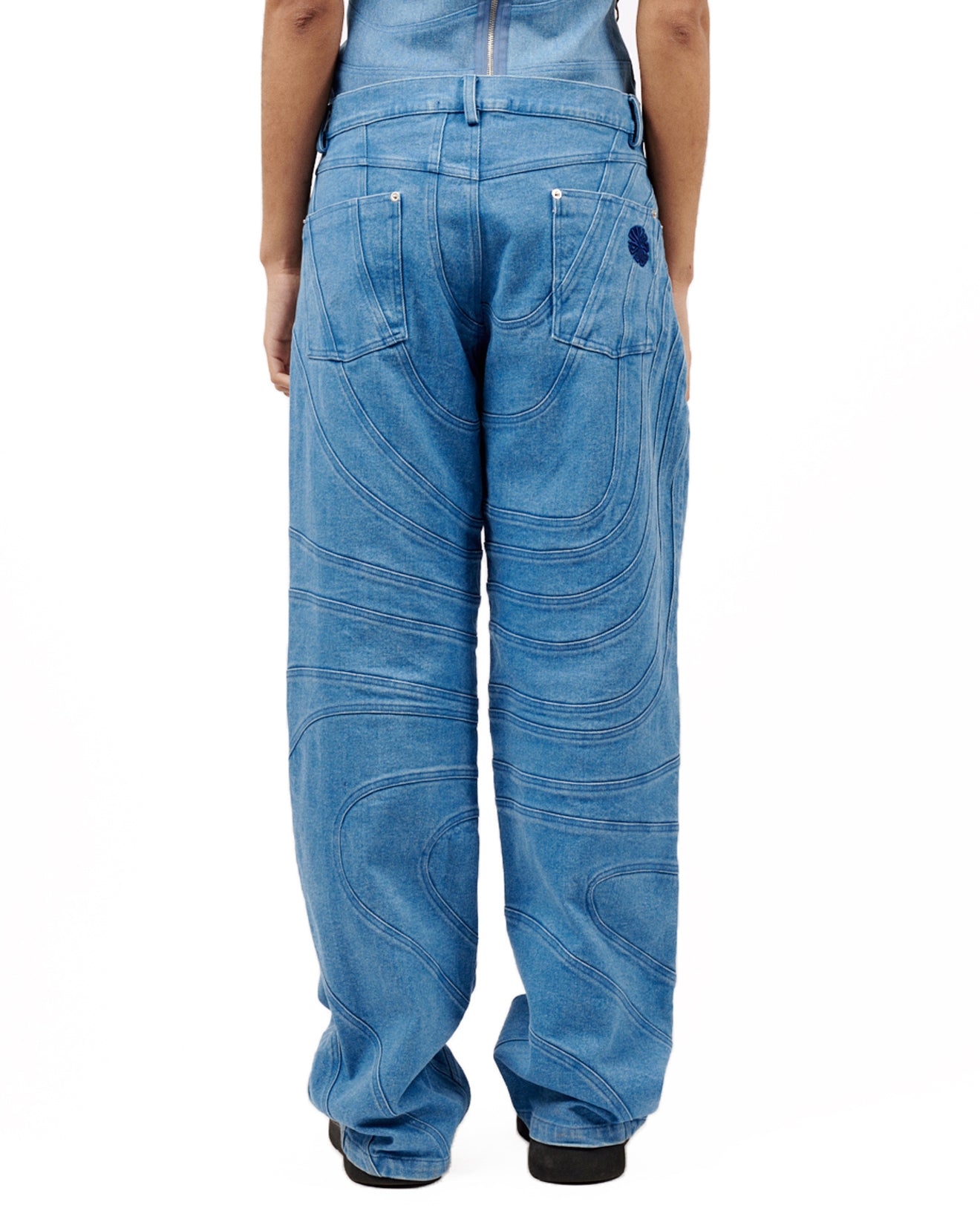 Waves Denim Trousers