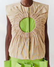 Load image into Gallery viewer, Ruched circle waistcoat
