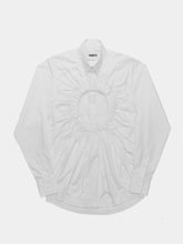 Load image into Gallery viewer, Ruched Circle Long Sleeve Shirt
