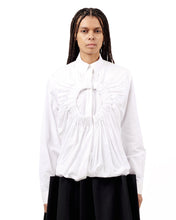 Load image into Gallery viewer, Ruched Circle Long Sleeve Shirt
