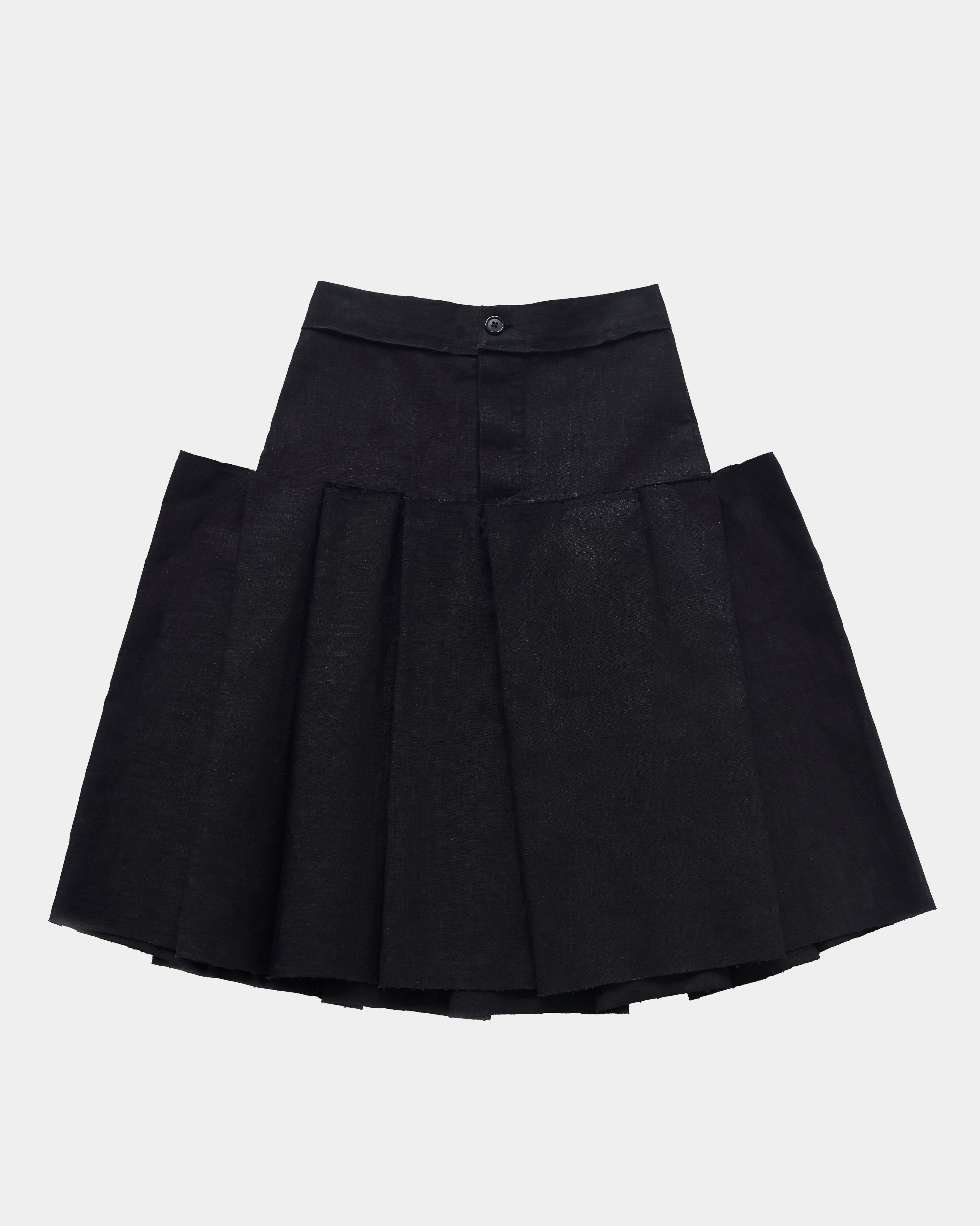 Pleated Midi Skirt