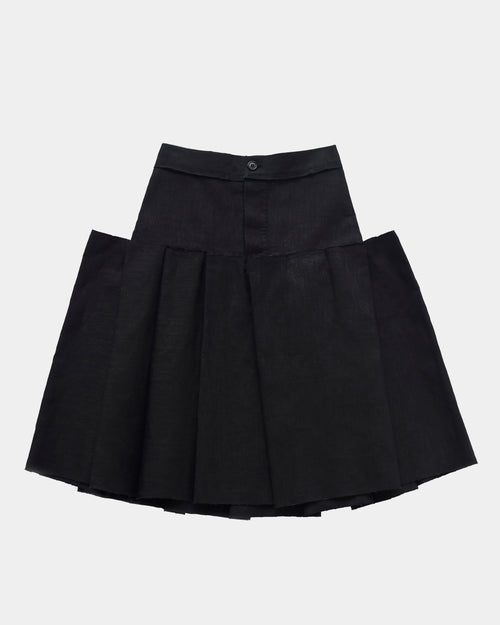 Pleated Midi Skirt